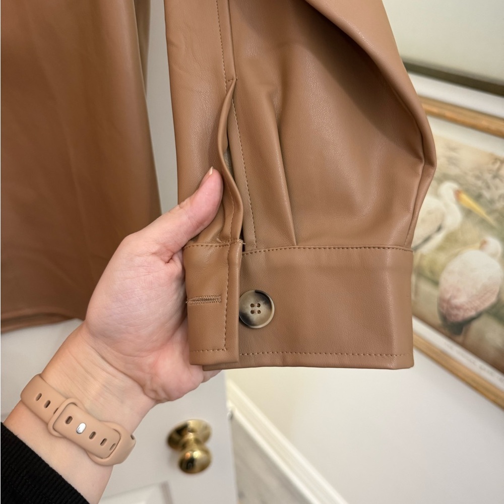 Leather Shacket - Picture 5 of 5
